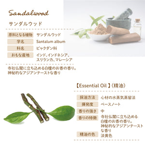 Botanical lab アロマエッセンシャル サンダルウッド 10ml セラピーグレード アロマテラピー