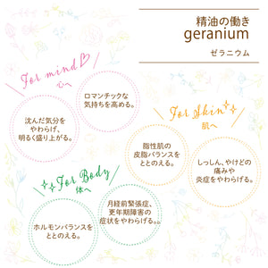 Botanical lab アロマエッセンシャルオイル ゼラニウム 10ml セラピーグレード  アロマテラピー